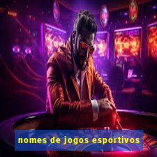 nomes de jogos esportivos